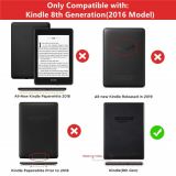 Print Case for Amazon Kindle 8th SY69JL 2016 Model PU Leather Smart Cover with PC Back Tablet Cover E-book Case for Kindle 8th