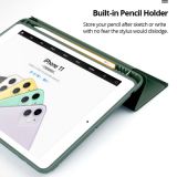 Case For 2020 iPad 10.2 8th 2018 2017 9.7 Mini 5 2021 Pro 11 10.5 Air 3 4 Smart Cover With Pencil Holder iPad 5th 6th Generation